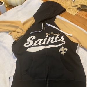 Women’s NFL Saints hoodie zip up